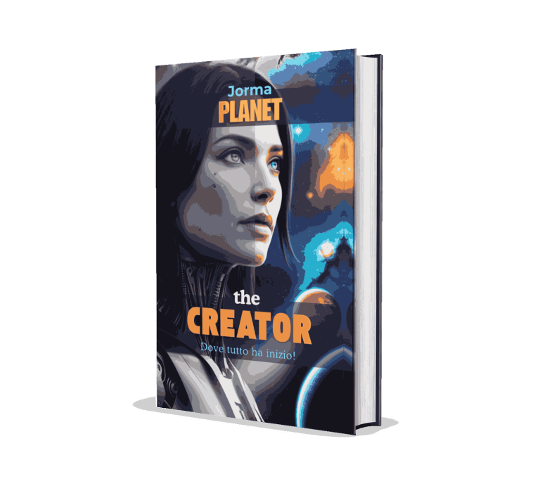 immagine in 3D del libro tha creator